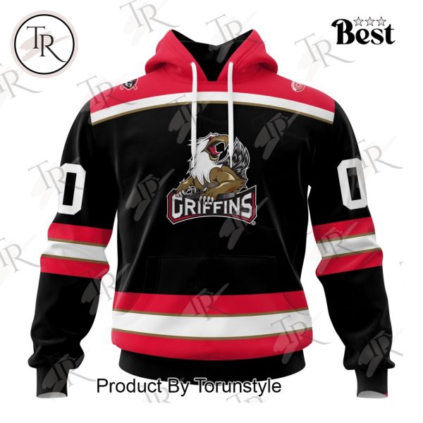 AHL Grand Rapids Griffins Personalized 2024 Home Kits Hoodie