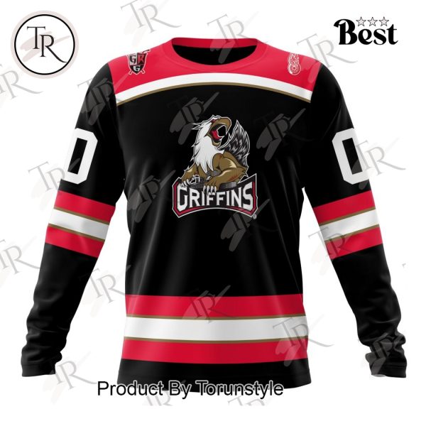 AHL Grand Rapids Griffins Personalized 2024 Home Kits Hoodie