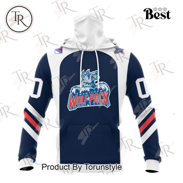 AHL Hartford Wolf Pack Personalized 2024 Home Kits Hoodie