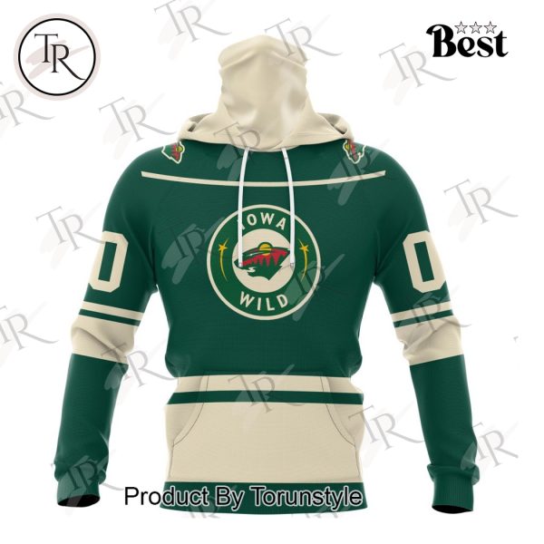 AHL Iowa Wild Personalized 2024 Home Kits Hoodie