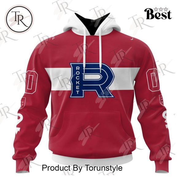 AHL Laval Rocket Personalized 2024 Home Kits Hoodie