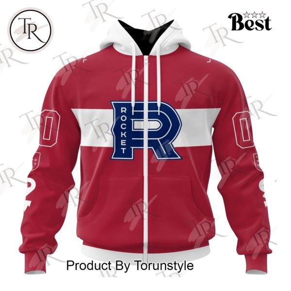 AHL Laval Rocket Personalized 2024 Home Kits Hoodie