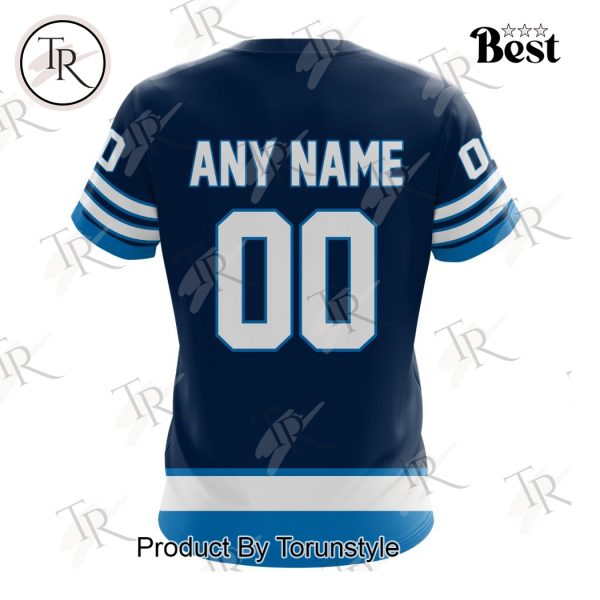 AHL Manitoba Moose Personalized 2024 Home Kits Hoodie