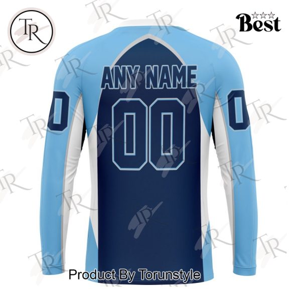 AHL Milwaukee Admirals Personalized 2024 Home Kits Hoodie