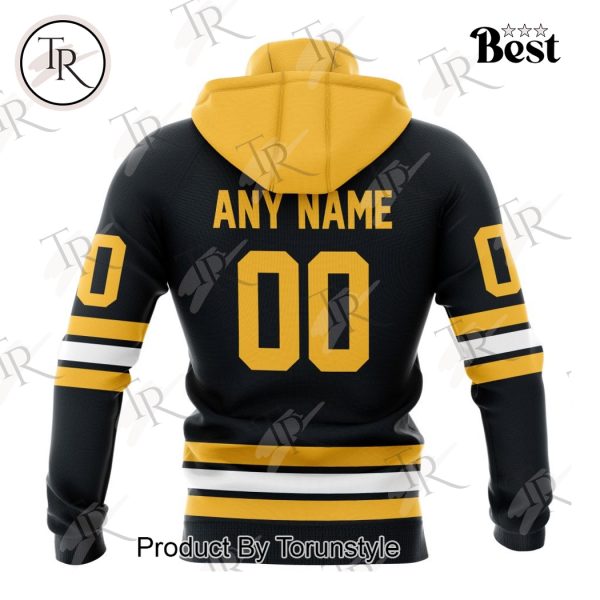 AHL Providence Bruins Personalized 2024 Home Kits Hoodie