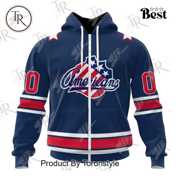 AHL Rochester Americans Personalized 2024 Home Kits Hoodie