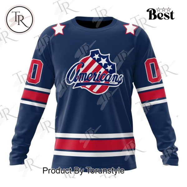 AHL Rochester Americans Personalized 2024 Home Kits Hoodie