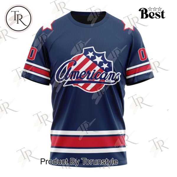 AHL Rochester Americans Personalized 2024 Home Kits Hoodie