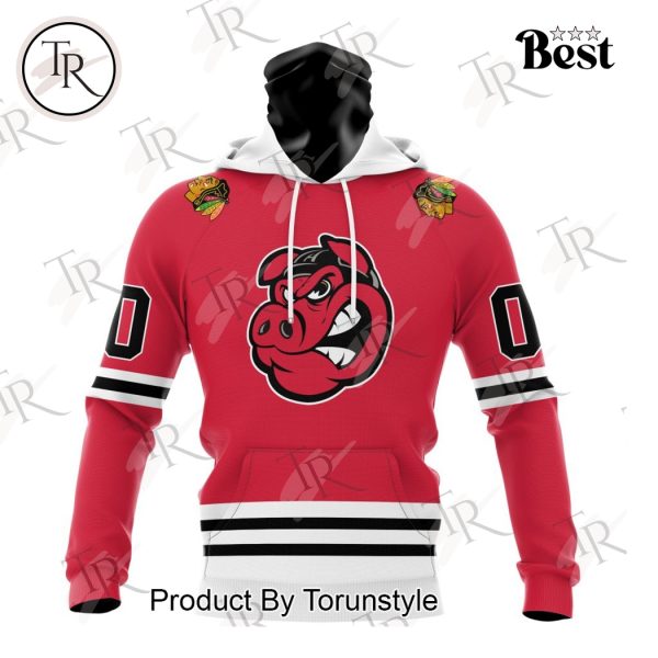 AHL Rockford IceHogs Personalized 2024 Home Kits Hoodie