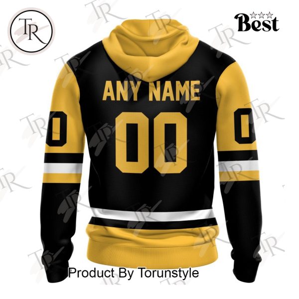 AHL Wilkes-Barre Scranton Penguins Personalized 2024 Home Kits Hoodie