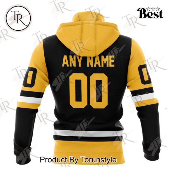 AHL Wilkes-Barre Scranton Penguins Personalized 2024 Home Kits Hoodie