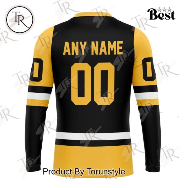 AHL Wilkes-Barre Scranton Penguins Personalized 2024 Home Kits Hoodie