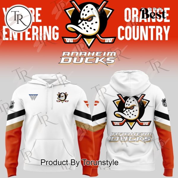 Anaheim Ducks Orange Country 2024 Hoodie, Longpants, Cap – White