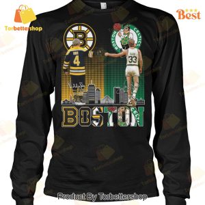 Boston Bruins x Boston Celtics Signature Unisex T-Shirt