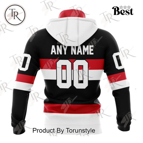 AHL Belleville Senators Personalized 2024 Home Kits Hoodie