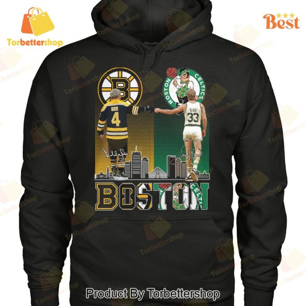 Boston Bruins x Boston Celtics Signature Unisex T-Shirt