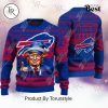 Carolina Panthers Christmas Donald Trump Knitted Sweater