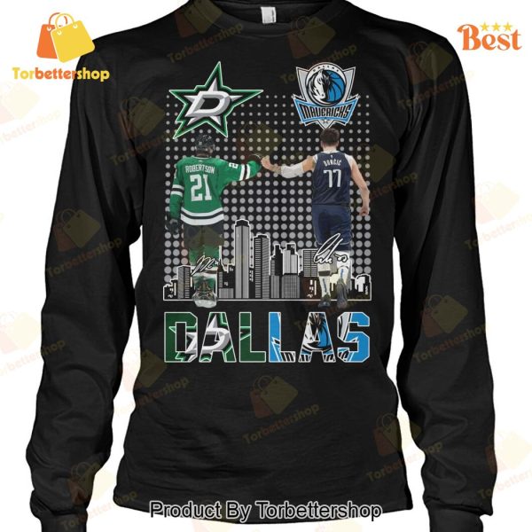 Dallas Stars x Dallas Mavericks Signature Unisex T-Shirt