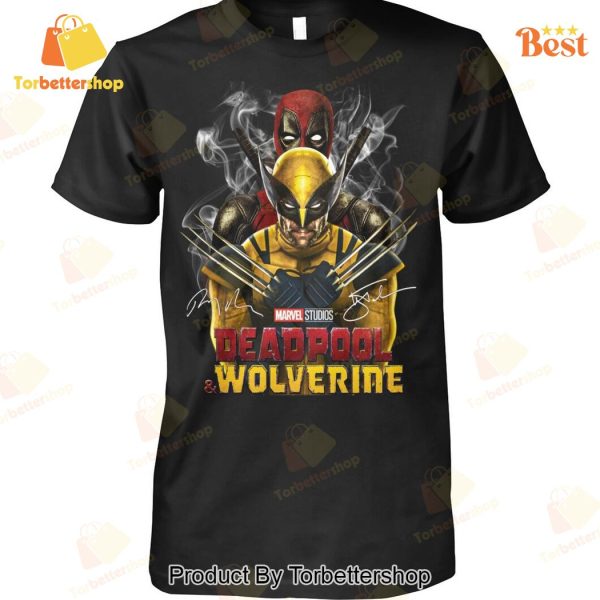 Deadpool & Wolverine Siganture Unisex T-Shirt