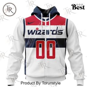 NBA Washington Wizards Personalized 2025 Association Kits Hoodie