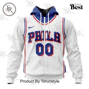 NBA Philadelphia 76ers Personalized 2025 Association Kits Hoodie