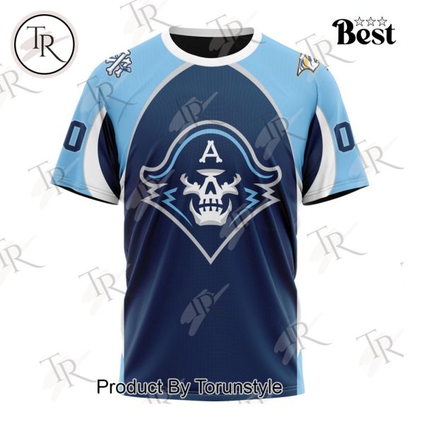 AHL Milwaukee Admirals Personalized 2024 Home Kits Hoodie