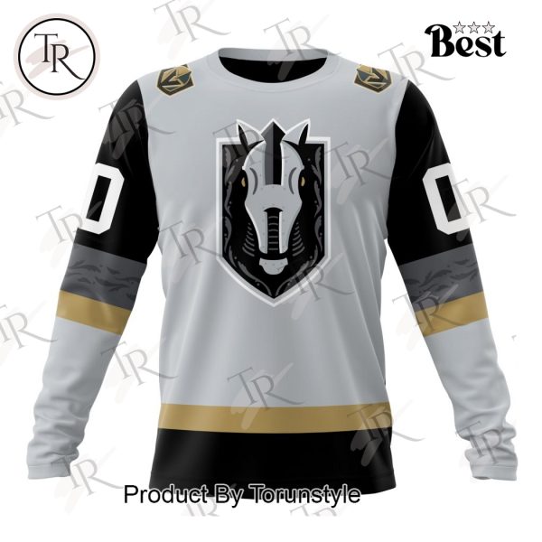 AHL Henderson Silver Knights Personalized 2024 Home Kits Hoodie