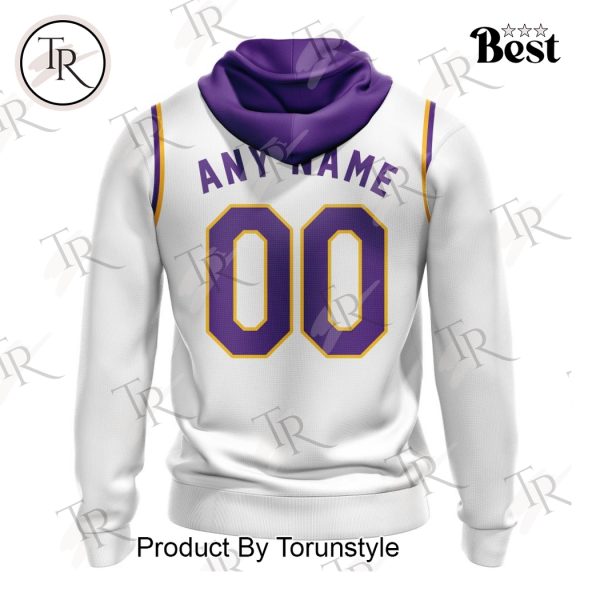 NBA Los Angeles Lakers Personalized 2025 Association Kits Hoodie