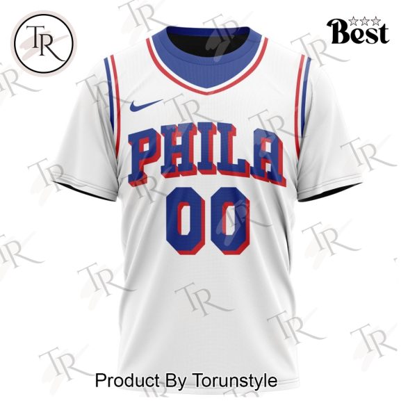 NBA Philadelphia 76ers Personalized 2025 Association Kits Hoodie