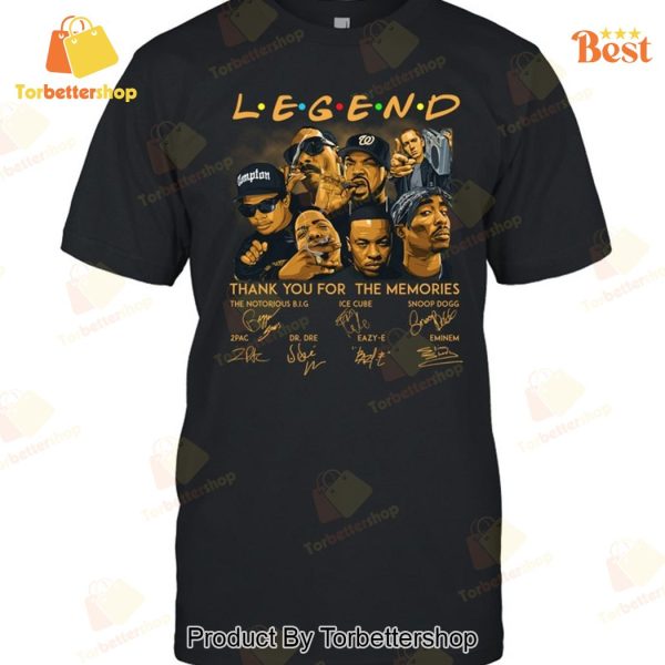 Hiphop Legend Thank You For The Memories Signature Unisex T-Shirt