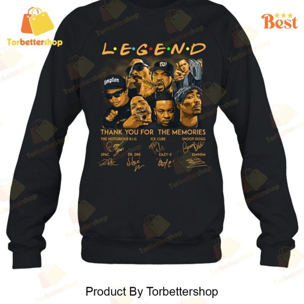 Hiphop Legend Thank You For The Memories Signature Unisex T-Shirt