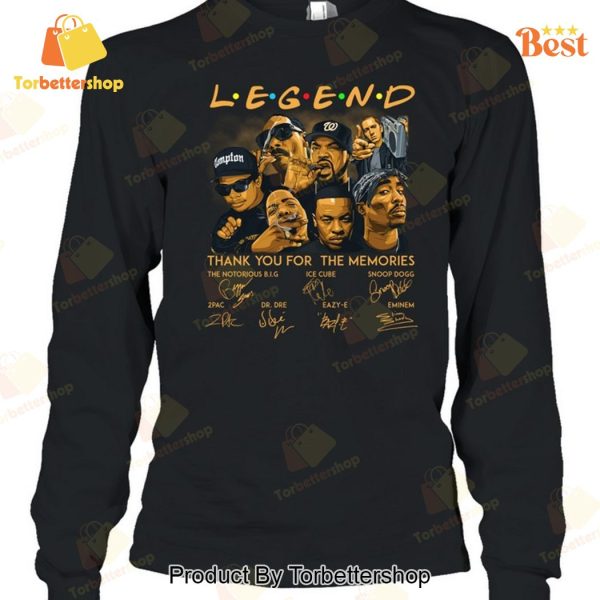 Hiphop Legend Thank You For The Memories Signature Unisex T-Shirt