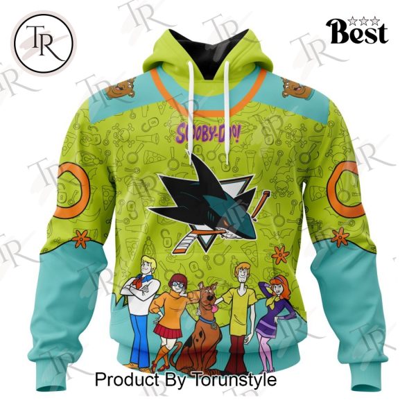 NHL San Jose Sharks Special Scooby Doo Design Hoodie