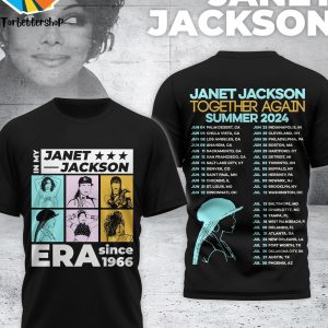 Janet Jackson Together Again Summer 2024 Unisex T-Shirt