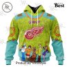 NHL Edmonton Oilers Special Scooby Doo Design Hoodie