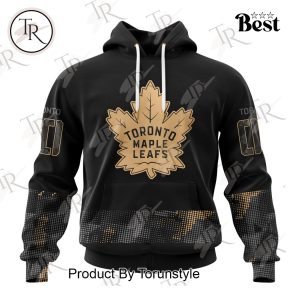 NHL Toronto Maple Leafs Personalized Military Appreciation Design Hoodie