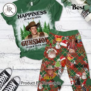 Happiness Is Watching Gunsmoke Over And Over Again Pajamas Set