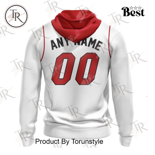 NBA Miami Heat Personalized 2025 Association Kits Hoodie