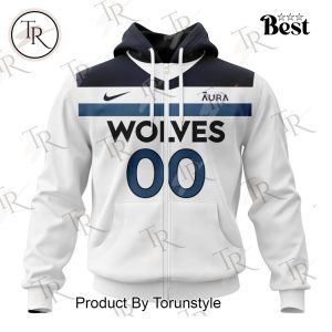 NBA Minnesota Timberwolves Personalized 2025 Association Kits Hoodie