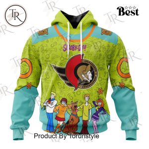 NHL Ottawa Senators Special Scooby Doo Design Hoodie