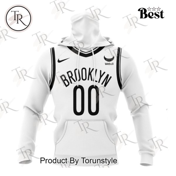 NBA Brooklyn Nets Personalized 2025 Association Kits Hoodie