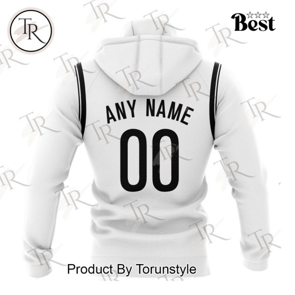 NBA Brooklyn Nets Personalized 2025 Association Kits Hoodie