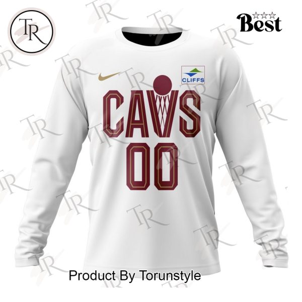 NBA Cleveland Cavaliers Personalized 2025 Association Kits Hoodie