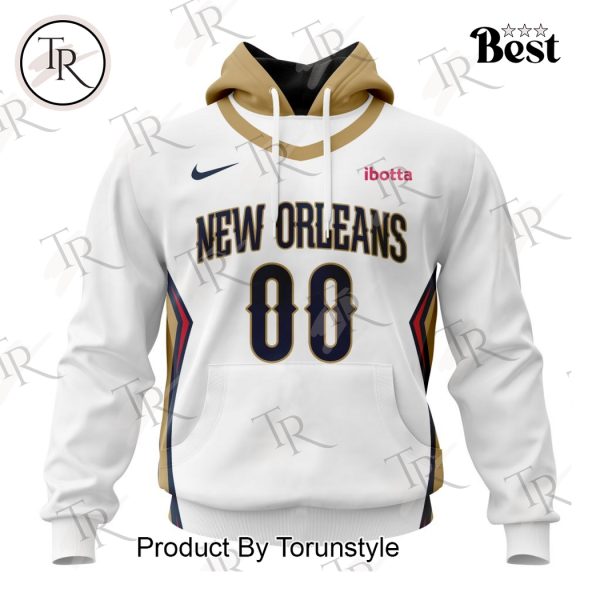 NBA New Orleans Pelicans Personalized 2025 Association Kits Hoodie