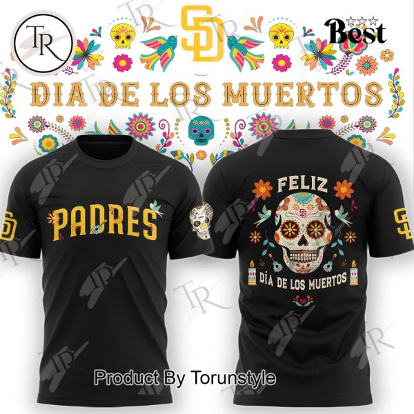 MLB San Diego Padres Feliz Dia De Los Muertos Hoodie