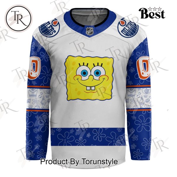 2024 Edmonton Oilers x Spongebob 25th Anniversary Personalized Jersey