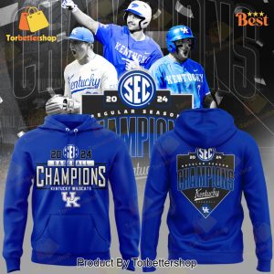 2024 Kentucky Wildcats Baseball Regular Season Champions Hoodie