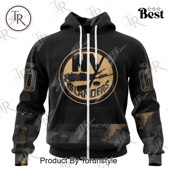 NHL New York Islanders Personalized Military Appreciation Design Hoodie