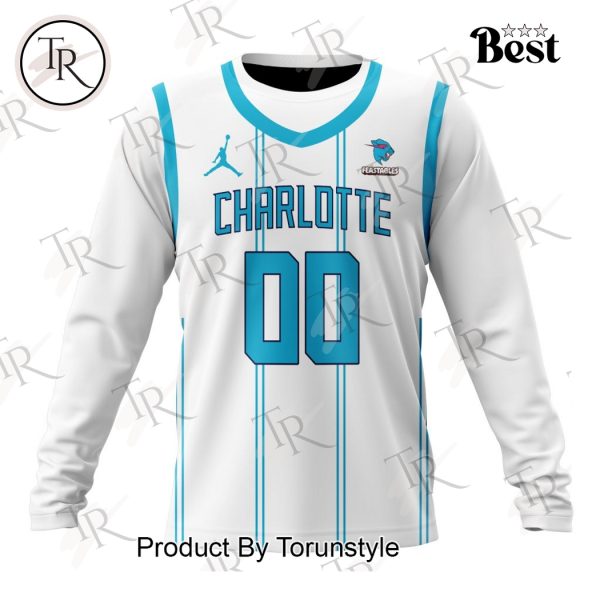 NBA Charlotte Hornets Personalized 2025 Association Kits Hoodie