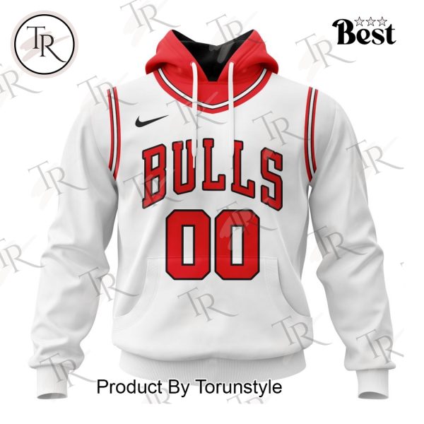 NBA Chicago Bulls Personalized 2025 Association Kits Hoodie